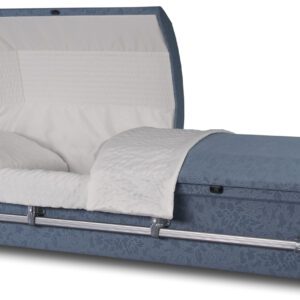 Cloth-Covered Coffin K-Flair Oval Top 3