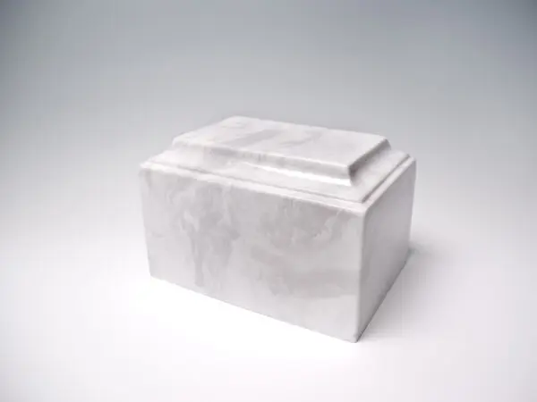 Tuscany White Carrera Marble Urn 2