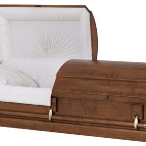 Wooden Casket Burlington Adrienne Poplar 3