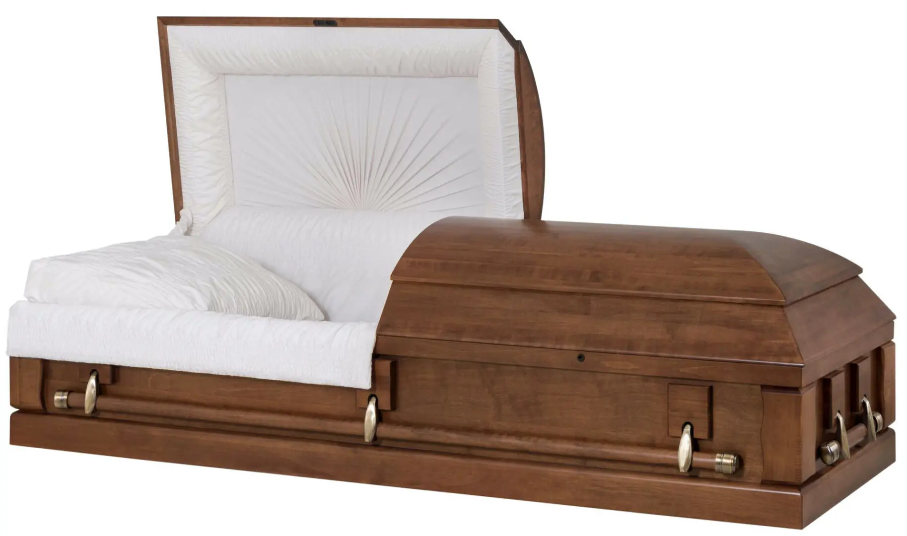 Wooden Casket Burlington Adrienne Poplar 3