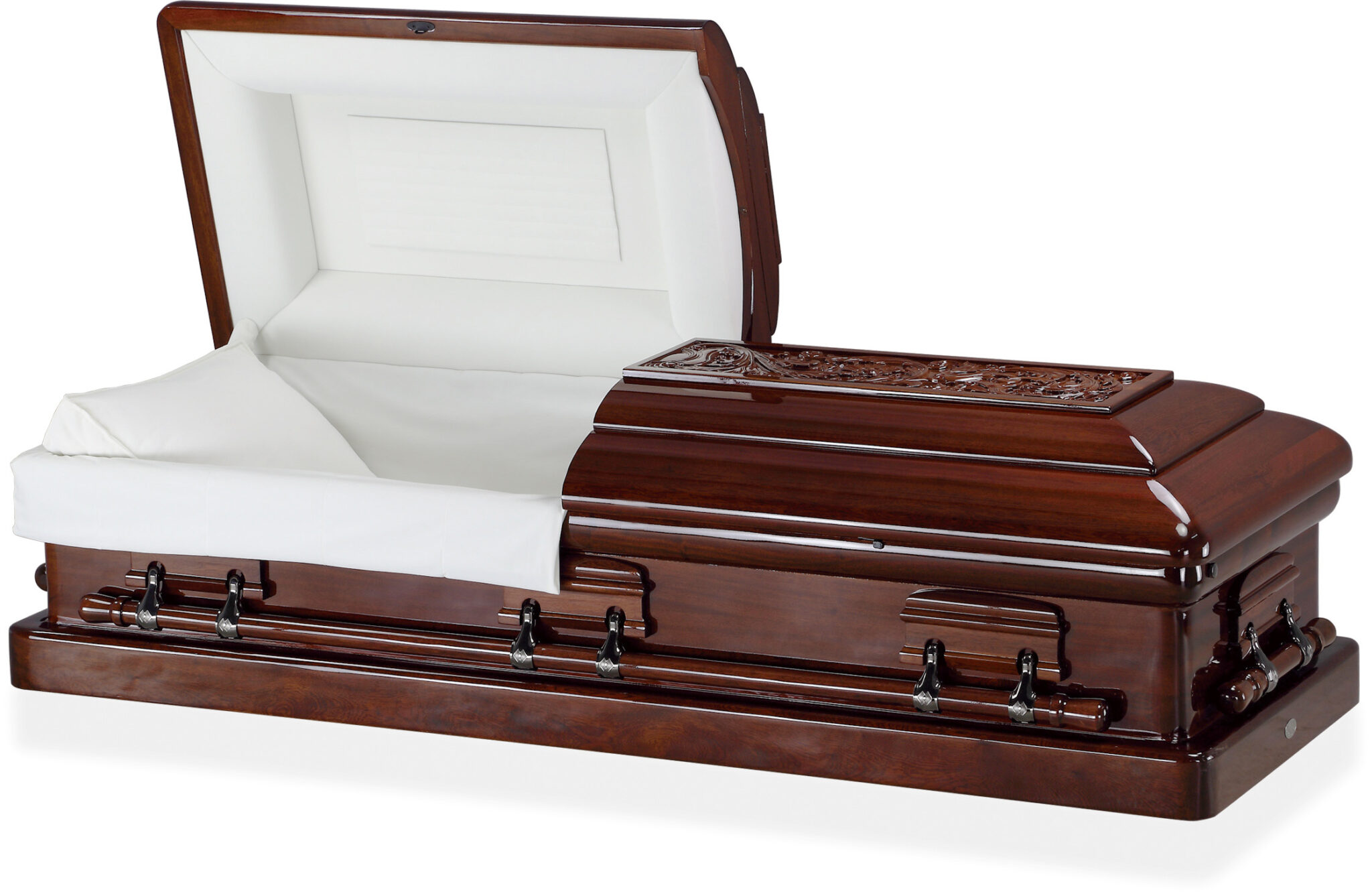 Carved Top President - Mikota Caskets