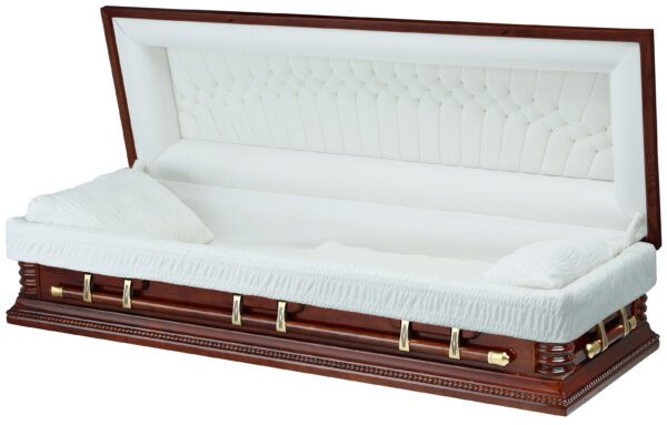 Wooden Casket Champlain Full Couch 3