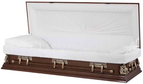 Wooden Casket Faith Maple Full Couch 3