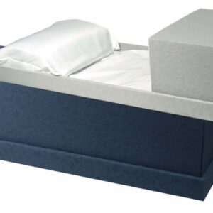 Midway blue and silver, gauge gasketed